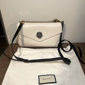 Gucci Thiara Python Double Envelope Bag
